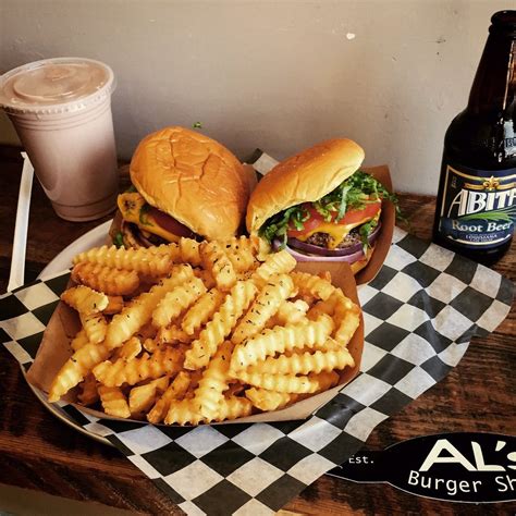 Al's burger shack - Something went wrong. There's an issue and the page could not be loaded. Reload page. 4,557 Followers, 253 Following, 2,649 Posts - See Instagram photos and videos from Al's Burger Shack (@alsburgershack)